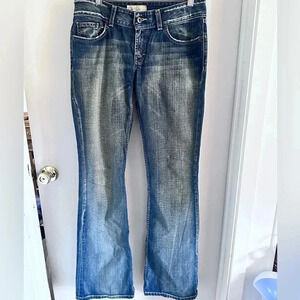 BKE denim med wash women’s jeans size 30x35.5.  Good condition some wear